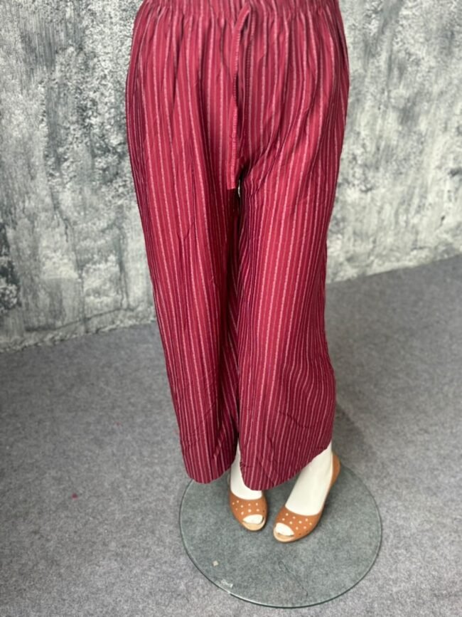 Maroon stripes